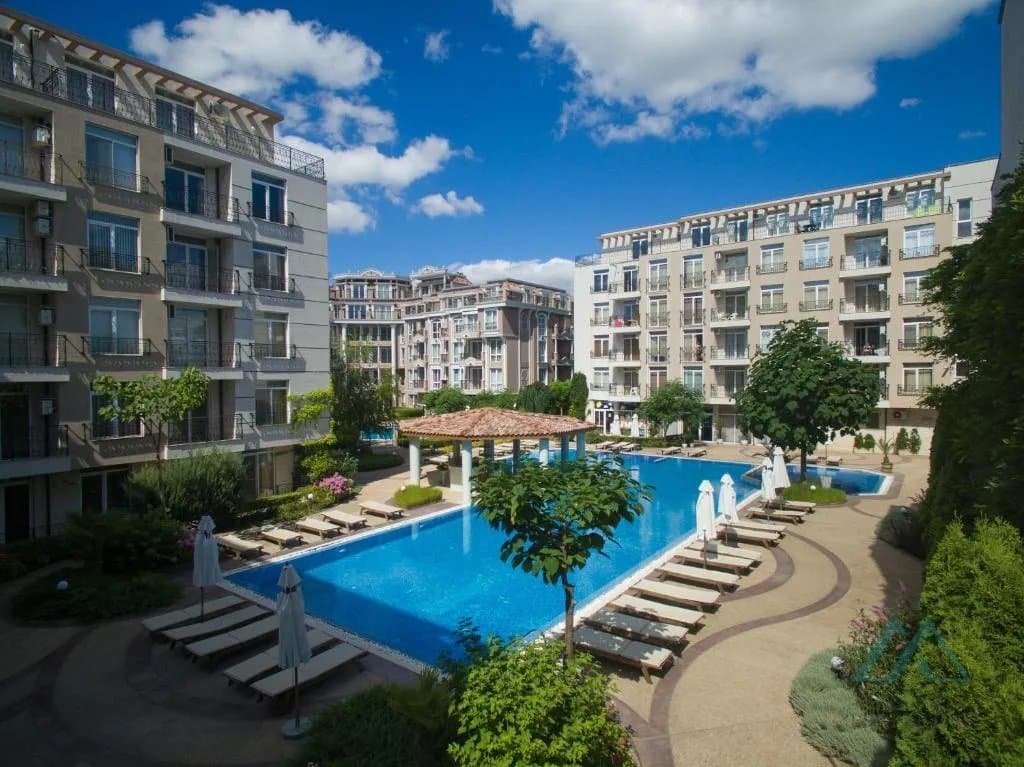 2-izbový apartmán v obľúbenom komplexe Dawn Park, Slnečné pobrežie – 500 m od pláže - foto 10