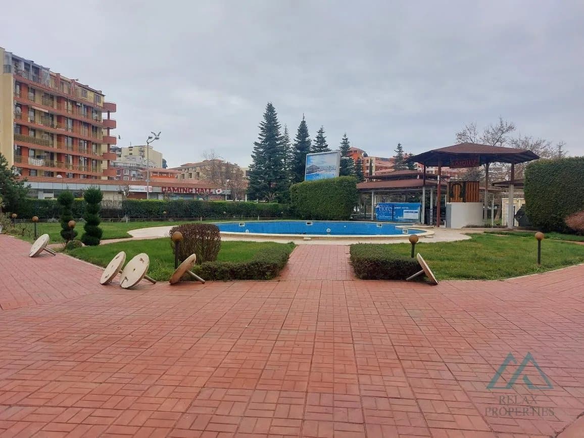 Priestranný 2-izbový apartmán s terasou, komplex Flores Park, Slnečné pobrežie – len 300 m od pláže, Bulharsko - 5