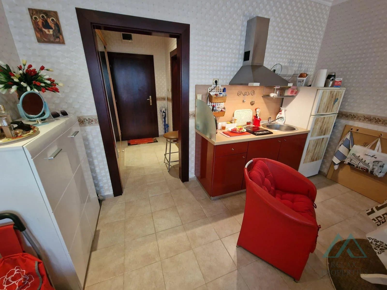 Veľký štúdiový apartmán v prvej línii s výhľadom na bazén, 4* Planeta hotel and aquapark, 50m od mora, Slnečné Pobrežie, Bulharsko - foto 10