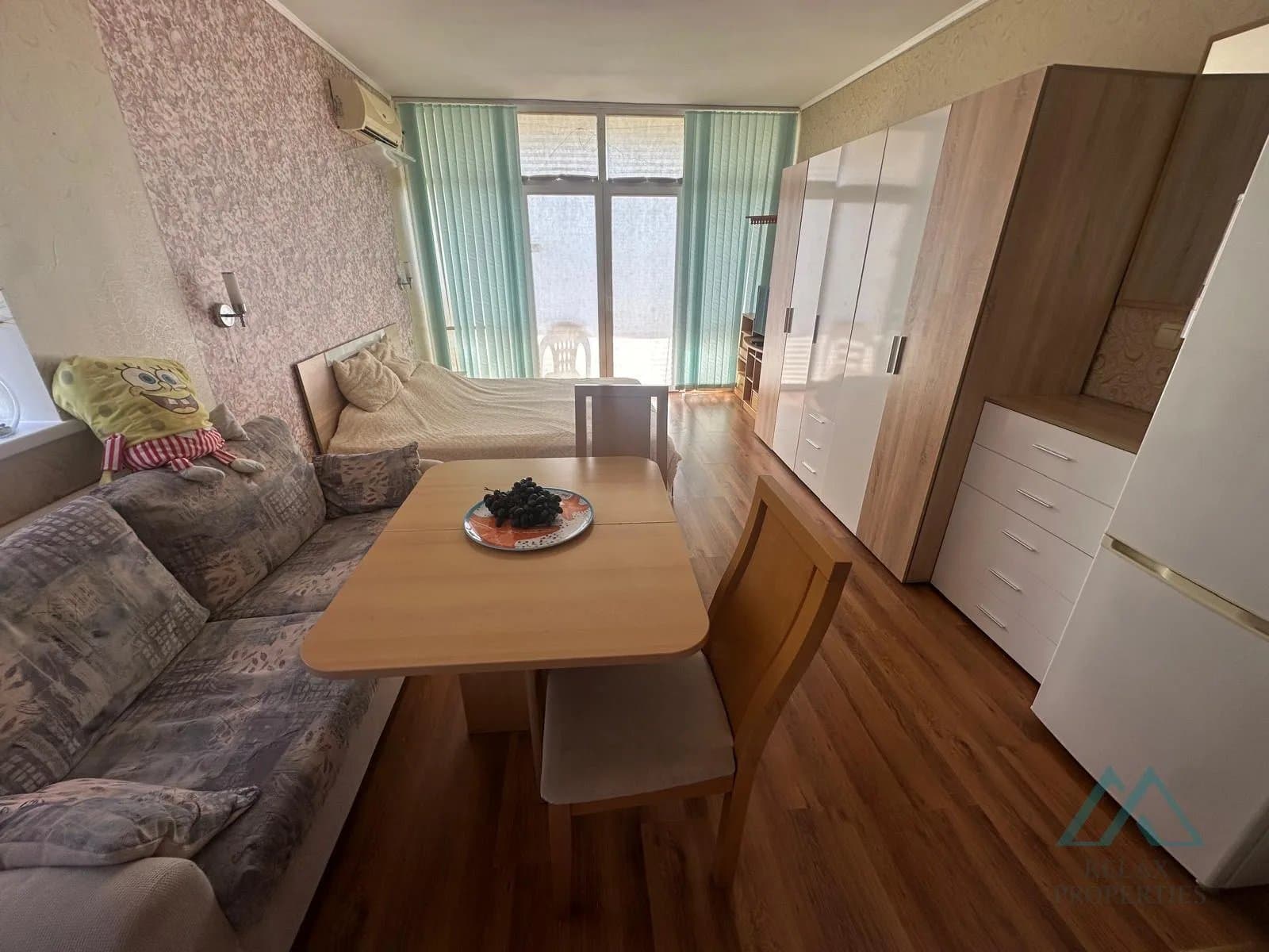 Priestranné štúdio s výhľadom na bazén, Semiramida Gardens, Slnečné pobrežie – len 400 m od mora - foto 13