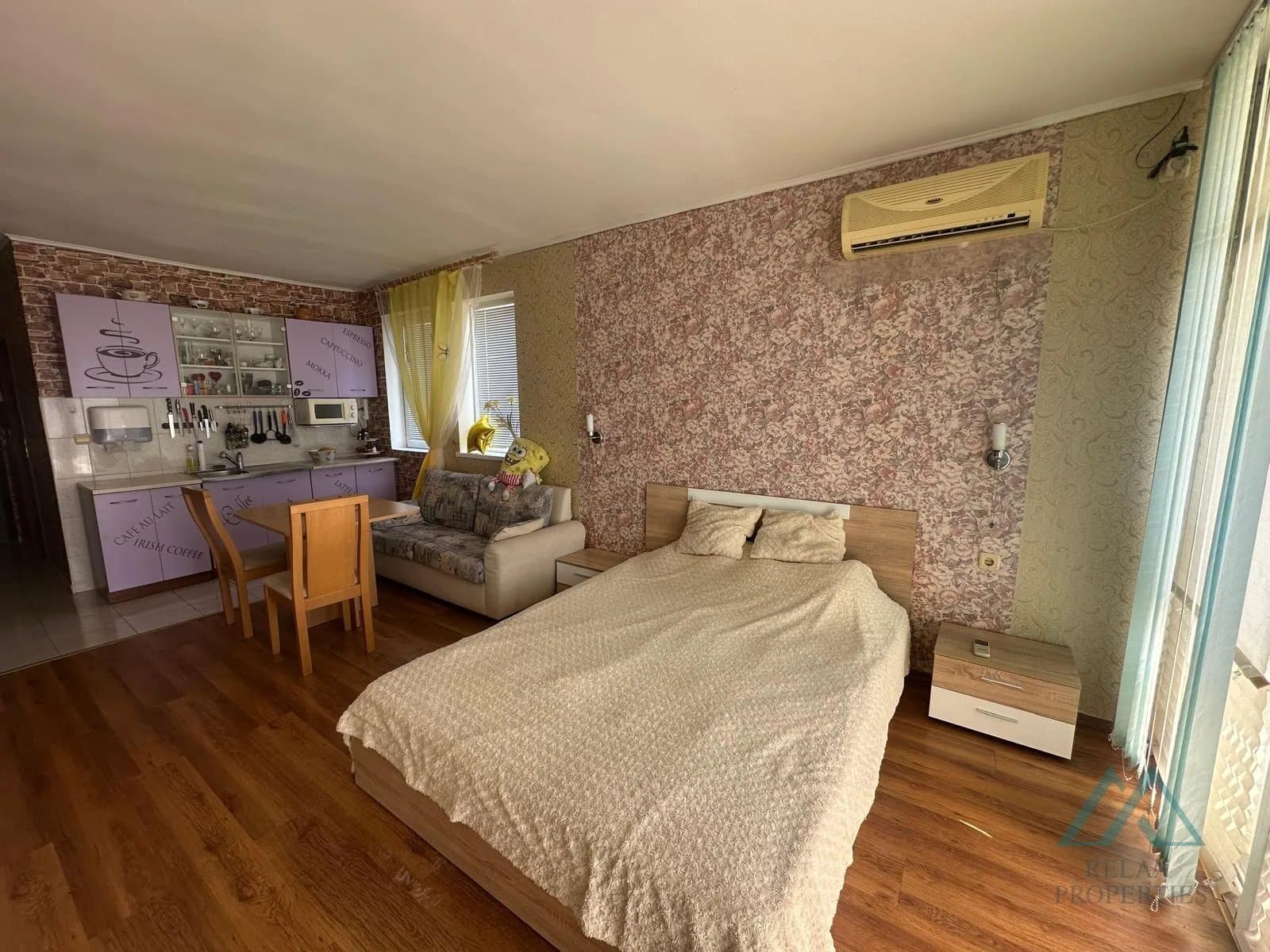 Priestranné štúdio s výhľadom na bazén, Semiramida Gardens, Slnečné pobrežie – len 400 m od mora - foto 15