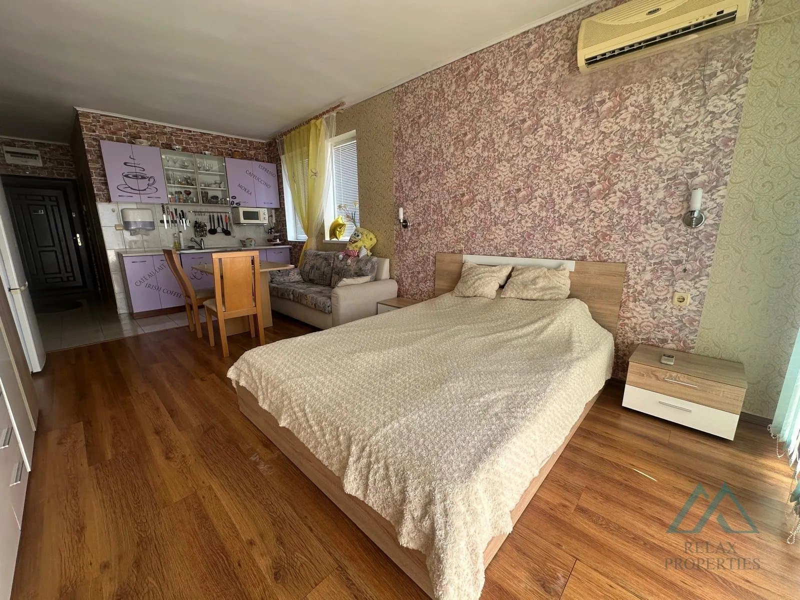 Priestranné štúdio s výhľadom na bazén, Semiramida Gardens, Slnečné pobrežie – len 400 m od mora - foto 16