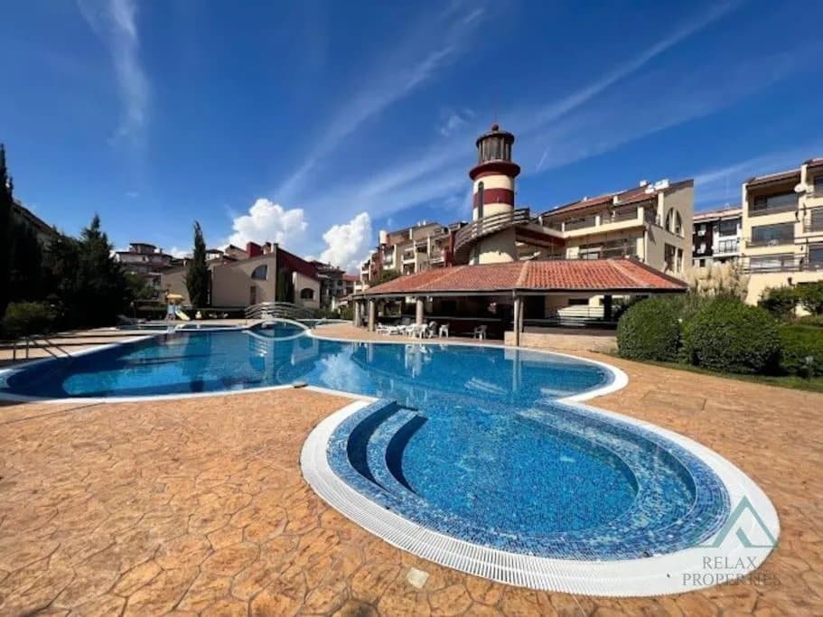 Priestranný 2-izbový apartmán, komplex Sea Lighthouse, Sveti Vlas, len 200 m od mora, Bulharsko - 1