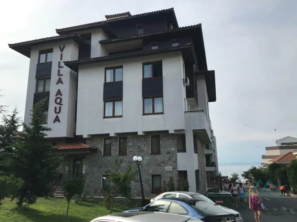 2-izbový apartmán s výhľadom na more, len 150m od pláže, Villa Aqua, Sveti Vlas, Bulharsko - foto 25