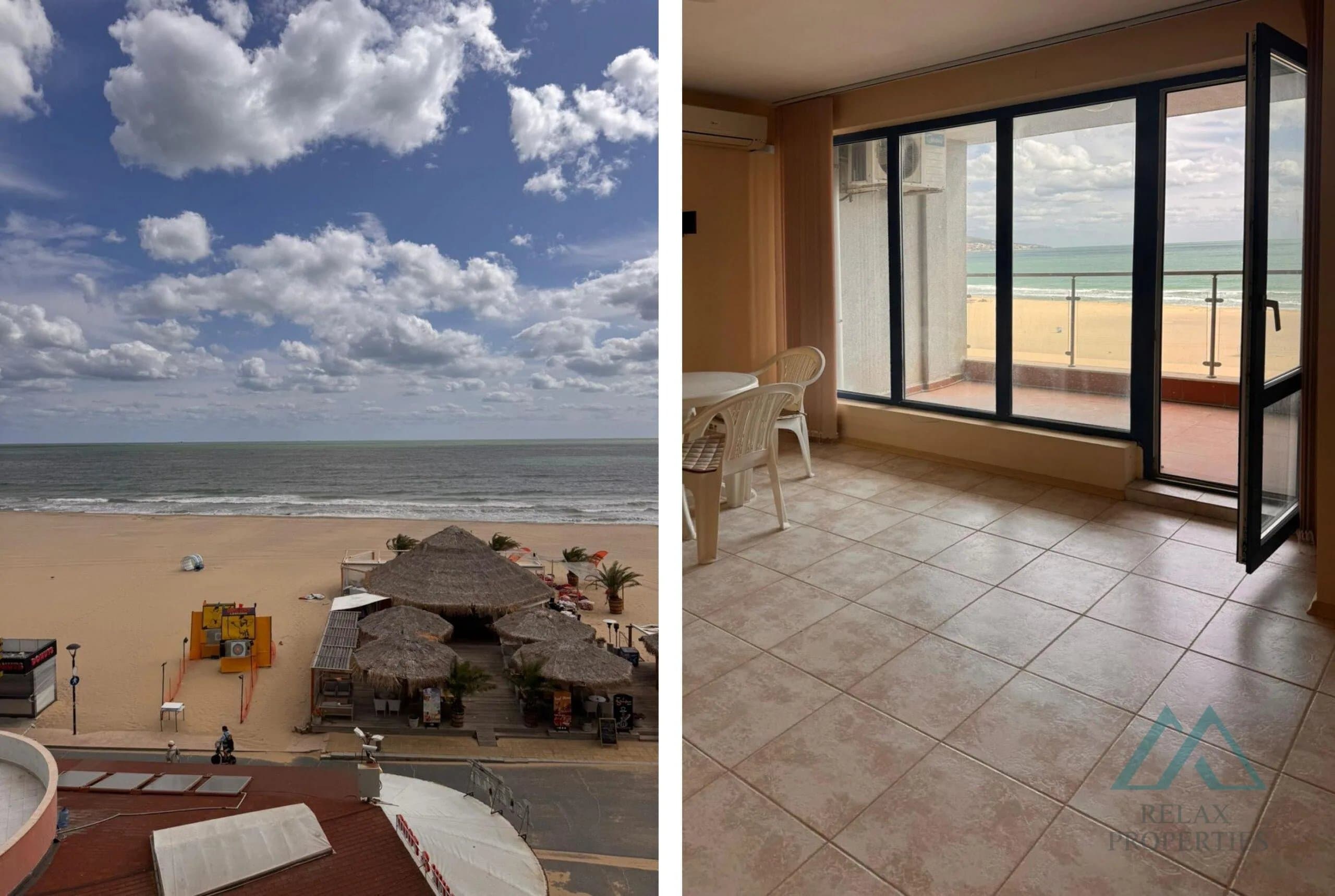 Luxusná poloha priamo v prvej línii! 2-izbový apartmán s výhľadom na more, Slnečné pobrežie, Bulharsko - foto 9