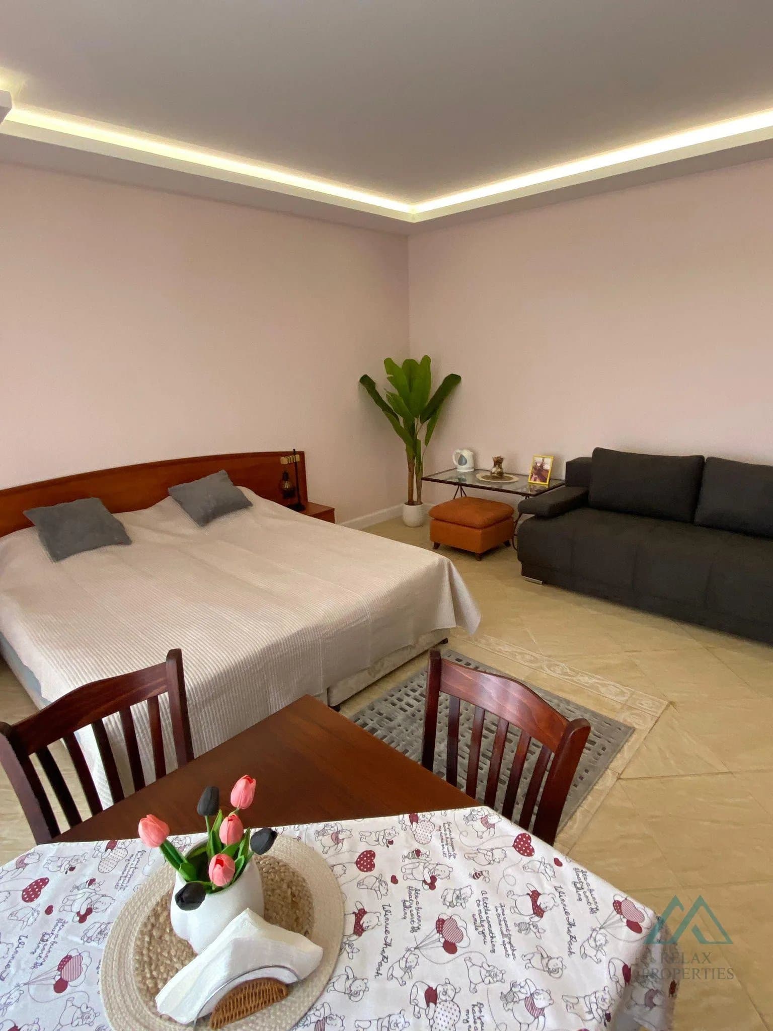 Priestranné zariadené štúdio s výhľadom na bazén v komplexe Palazzo, Slnečné pobrežie – len 200 m od mora - foto 9