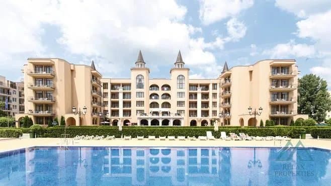 Priestranné zariadené štúdio s výhľadom na bazén v komplexe Palazzo, Slnečné pobrežie – len 200 m od mora - foto 17