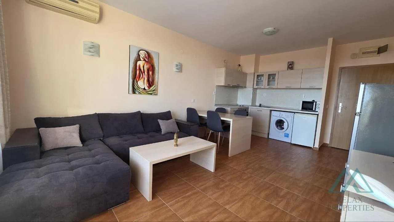 2-izbový apartmán s výhľadom na more v komplexe Panorama Dreams, 150m od mora, Sveti Vlas - foto 16