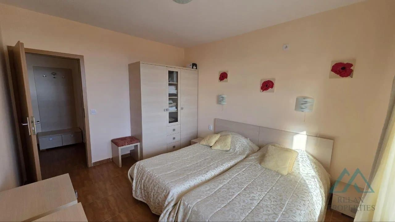 2-izbový apartmán s výhľadom na more v komplexe Panorama Dreams, 150m od mora, Sveti Vlas - foto 21