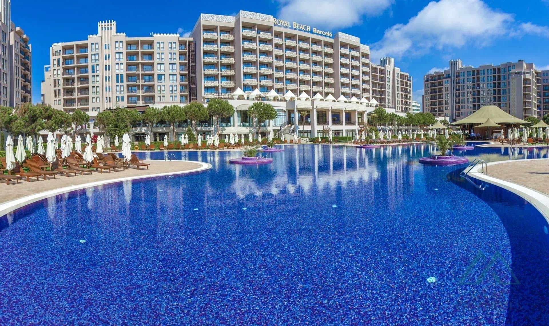 Priestranný apartmán s výhľadom na bazén, Barceló Royal Beach, prvá línia pri mori, Slnečné pobrežie - foto 18