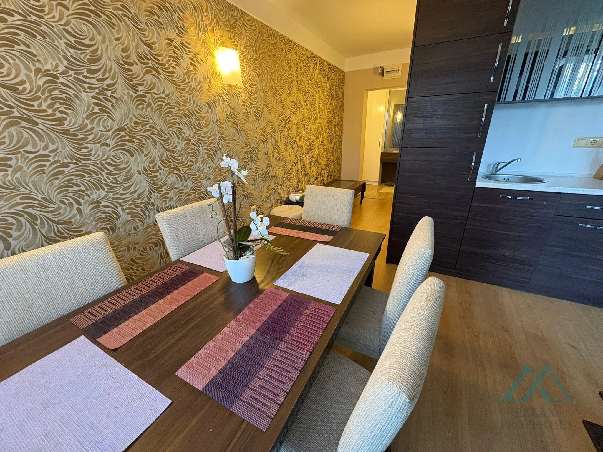 Luxusný 3 izbový apartmán s 2 kúpeľňami, Harmony Palace, 400m od mora, Slnečné pobrežie - foto 13