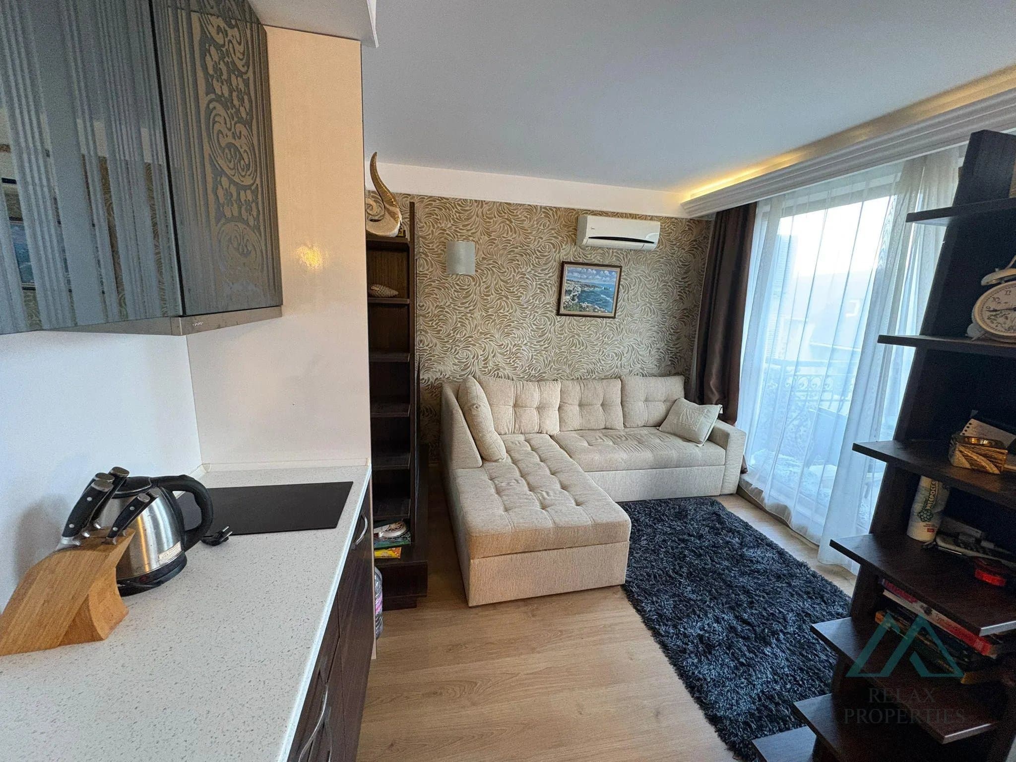 Luxusný 3 izbový apartmán s 2 kúpeľňami, Harmony Palace, 400m od mora, Slnečné pobrežie - foto 14