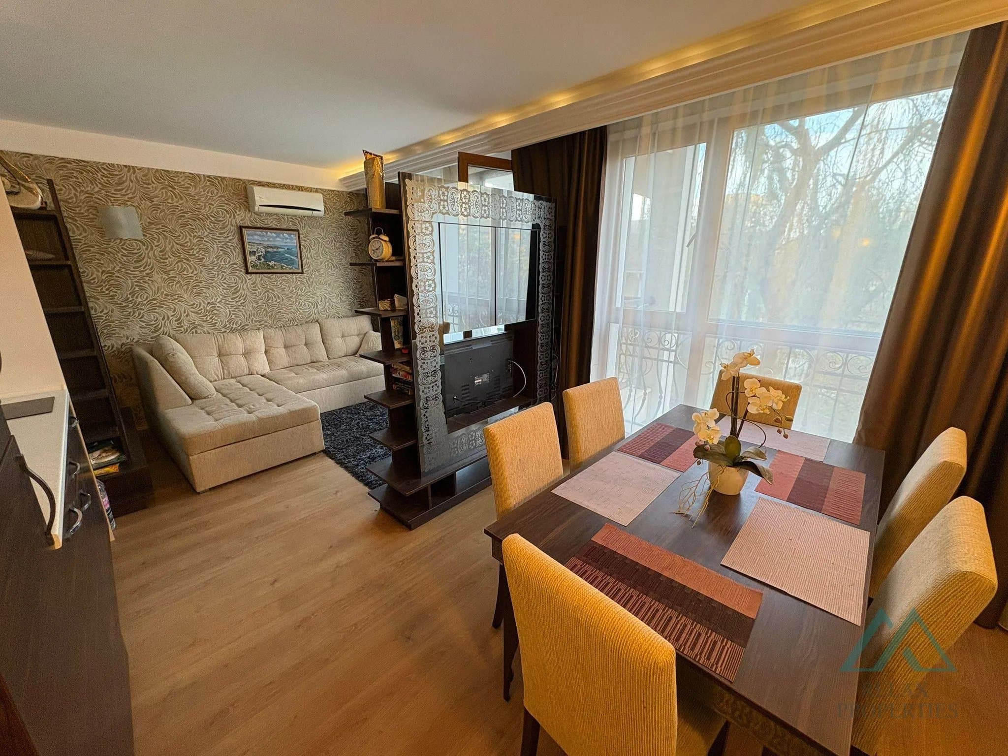 Luxusný 3 izbový apartmán s 2 kúpeľňami, Harmony Palace, 400m od mora, Slnečné pobrežie - foto 16