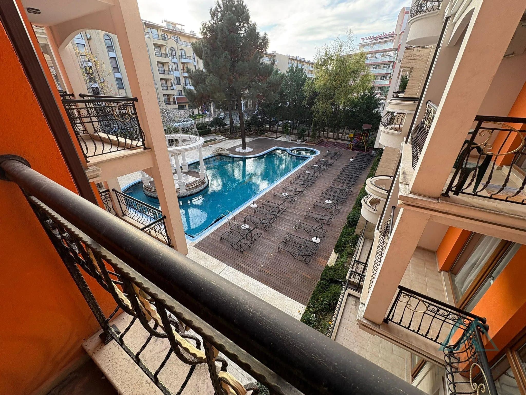 Luxusný 3 izbový apartmán s 2 kúpeľňami, Harmony Palace, 400m od mora, Slnečné pobrežie - foto 20