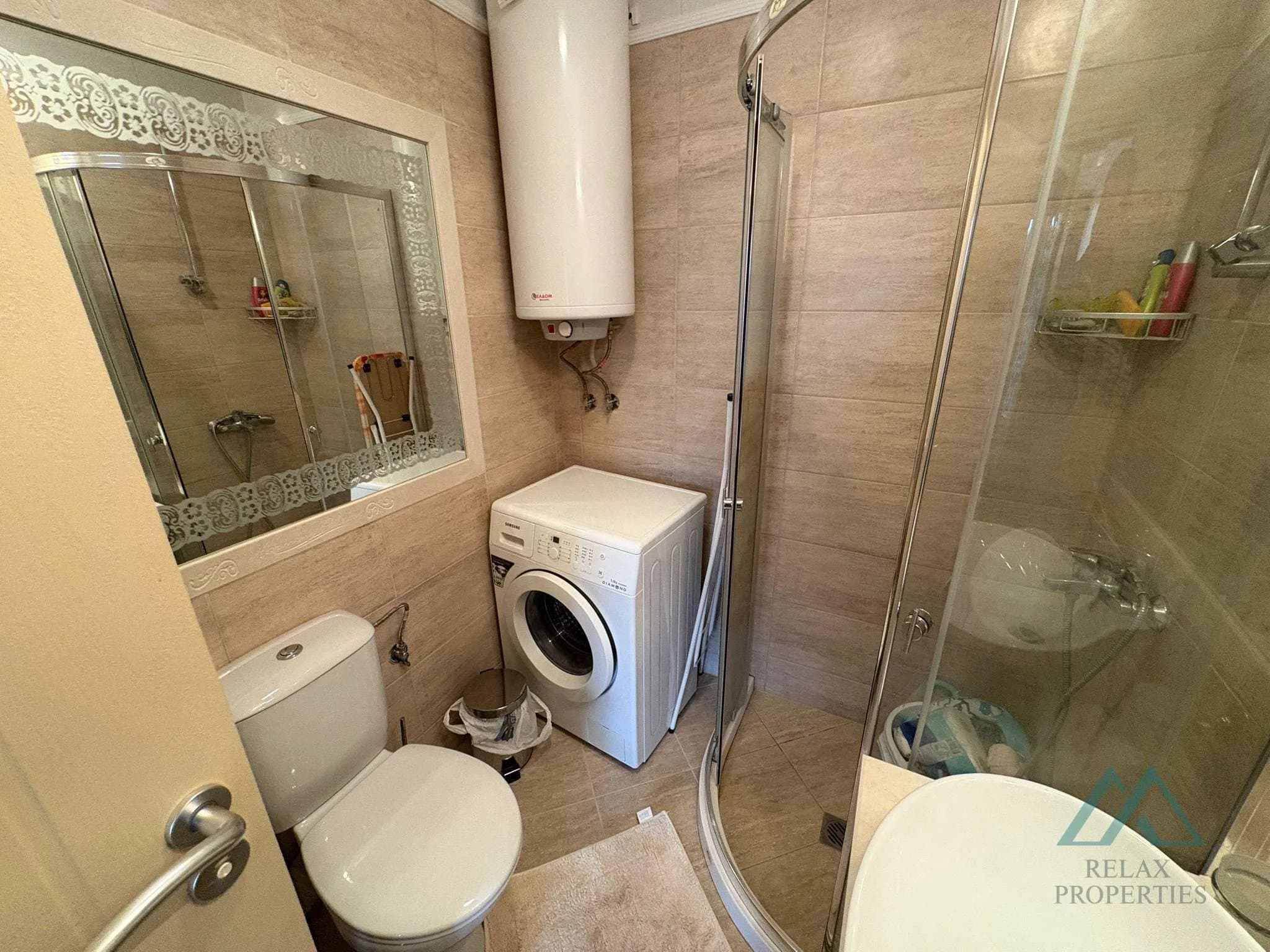 Luxusný 3 izbový apartmán s 2 kúpeľňami, Harmony Palace, 400m od mora, Slnečné pobrežie - foto 23