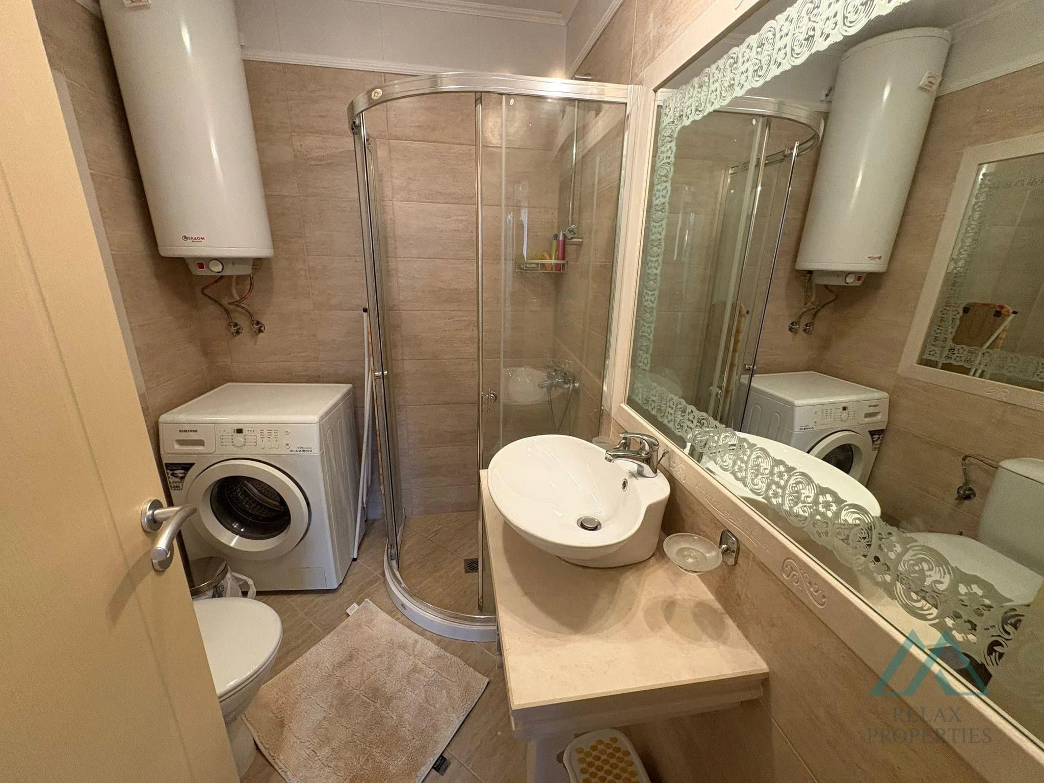 Luxusný 3 izbový apartmán s 2 kúpeľňami, Harmony Palace, 400m od mora, Slnečné pobrežie - foto 24