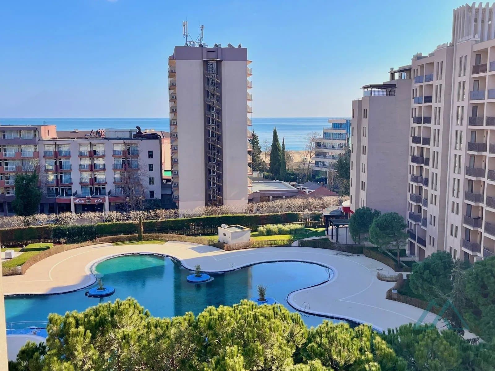 Veľký apartmán s výhľadom na more, 5* Barceló Royal Beach, Slnečné pobrežie - 1