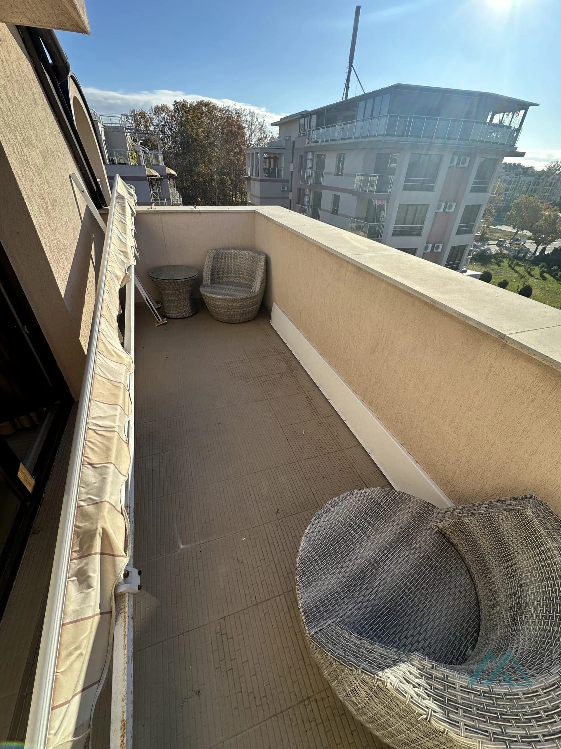 Priestranný apartmán s výhľadom na bazén, Tarsis Club & SPA, 700m od mora, Slnečné pobrežie - foto 8