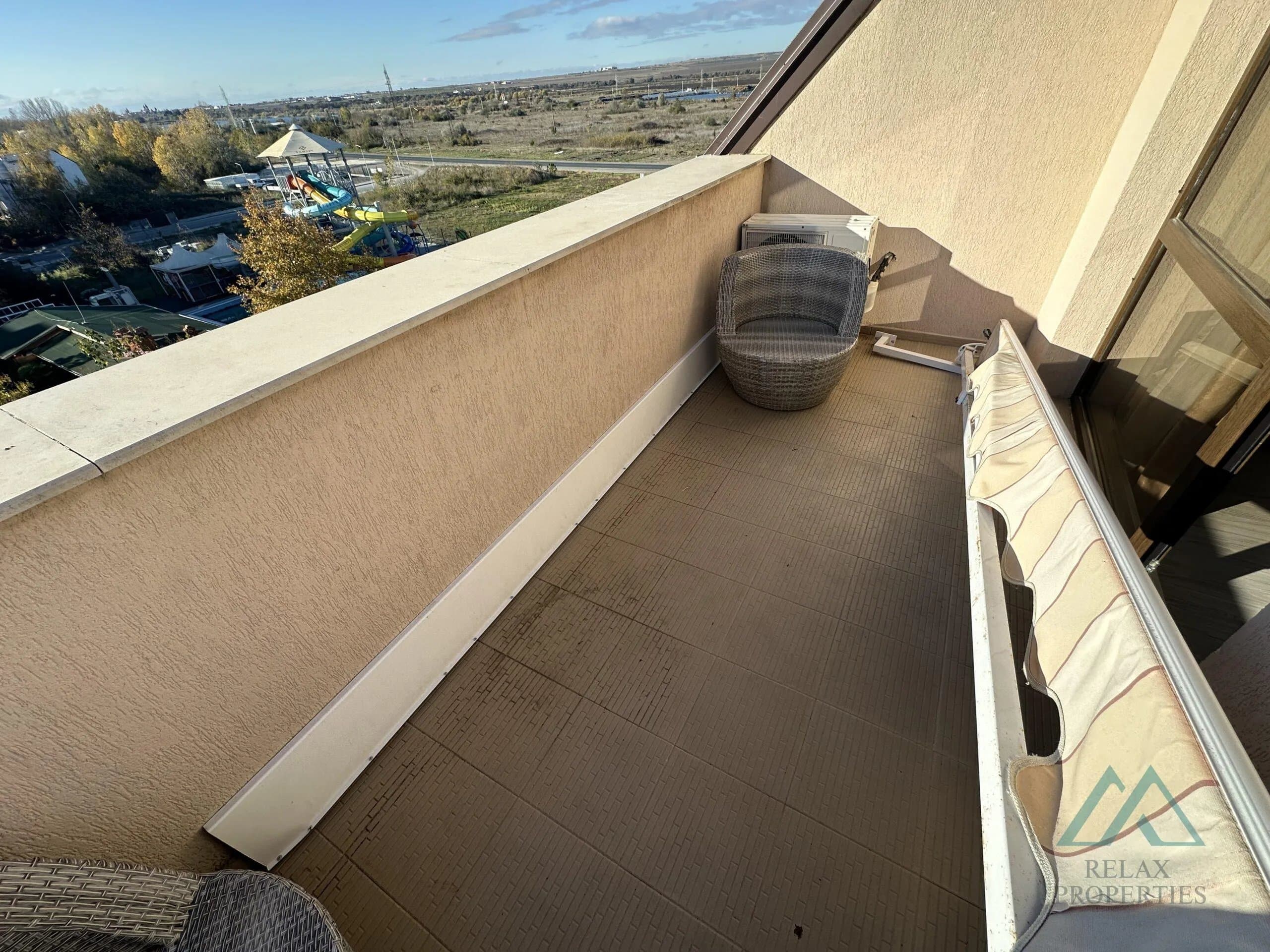 Priestranný apartmán s výhľadom na bazén, Tarsis Club & SPA, 700m od mora, Slnečné pobrežie - foto 10