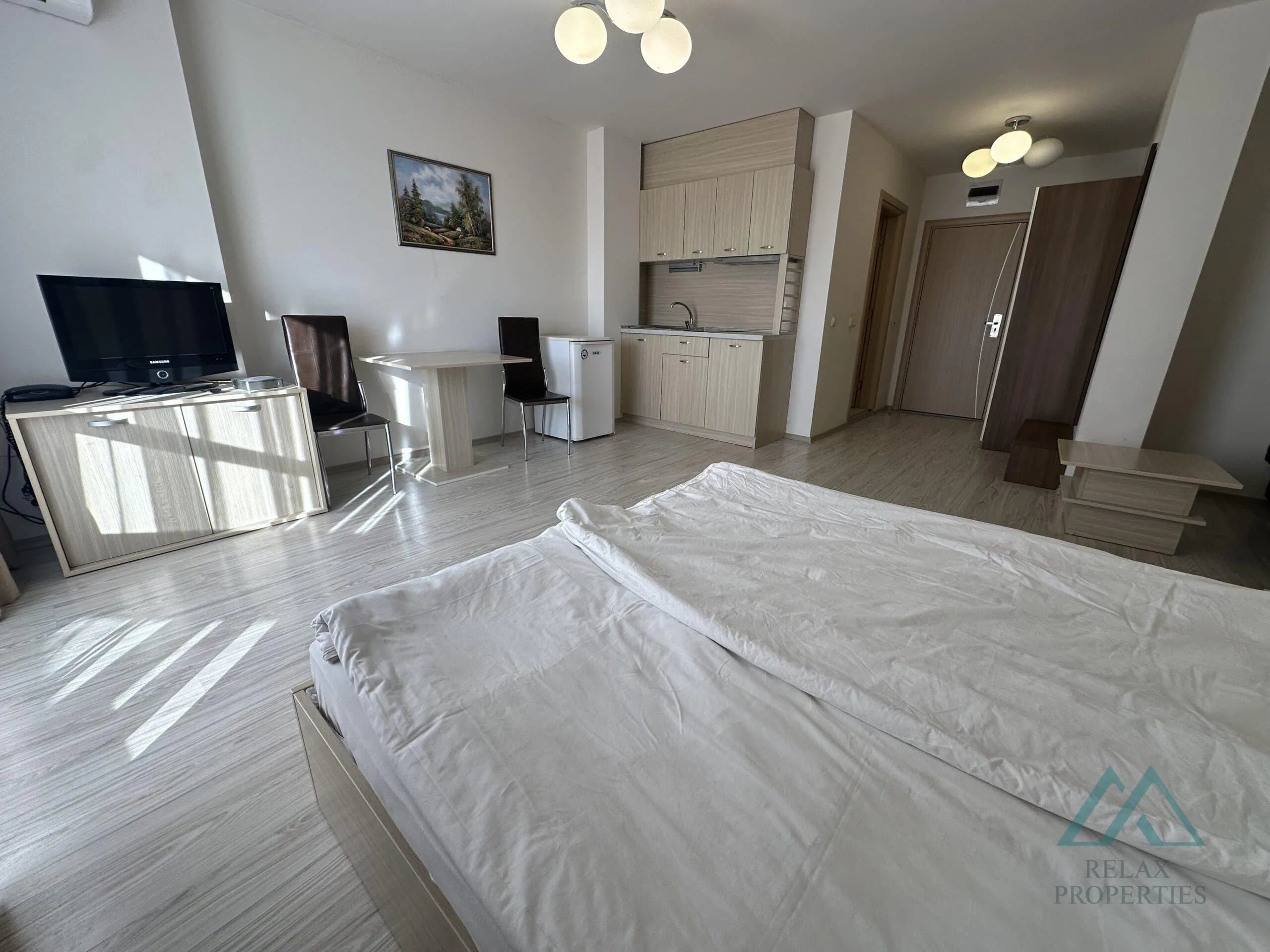 Priestranný apartmán s výhľadom na bazén, Tarsis Club & SPA, 700m od mora, Slnečné pobrežie - foto 7