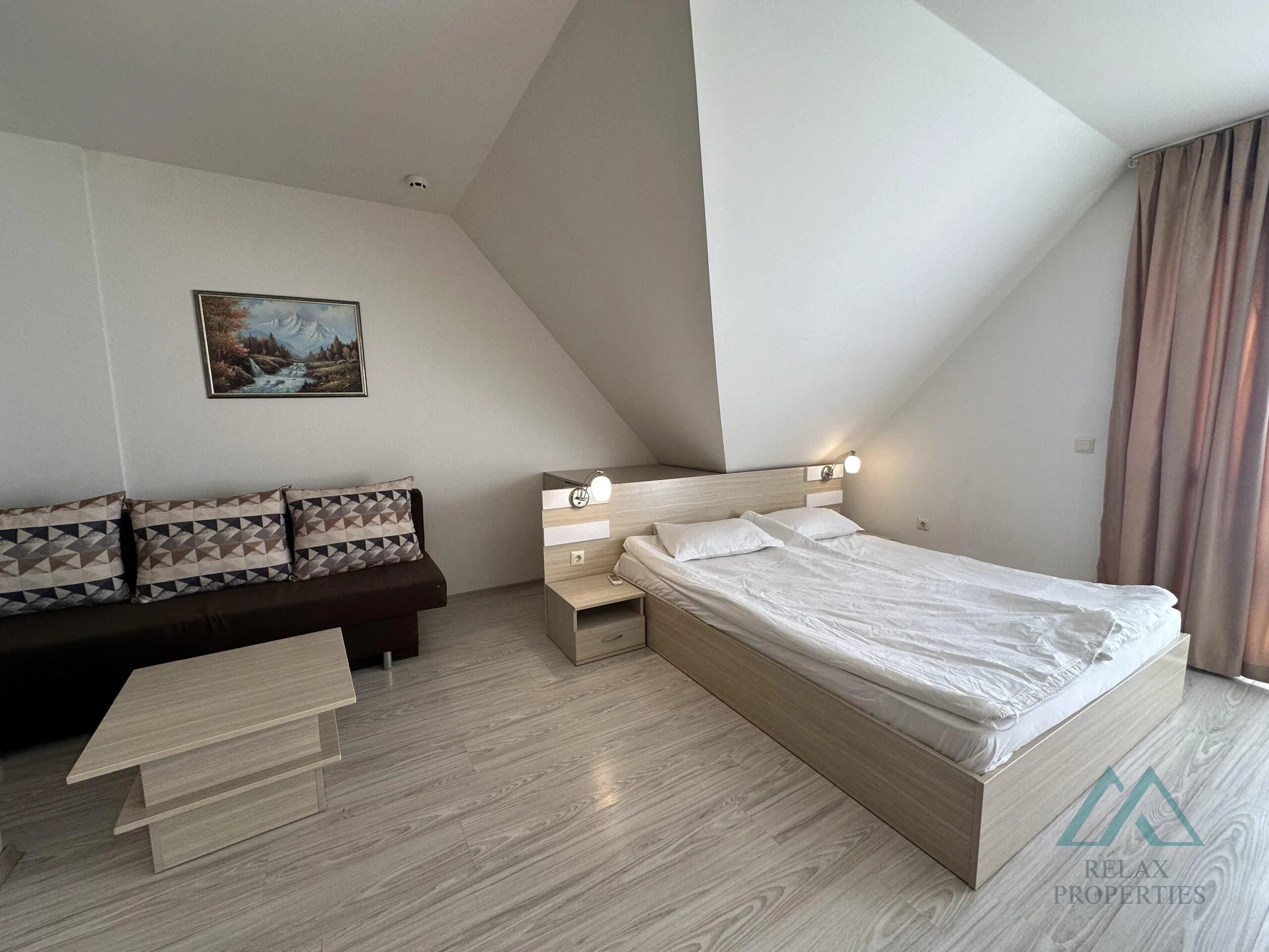 Priestranný apartmán s výhľadom na bazén, Tarsis Club & SPA, 700m od mora, Slnečné pobrežie - foto 8