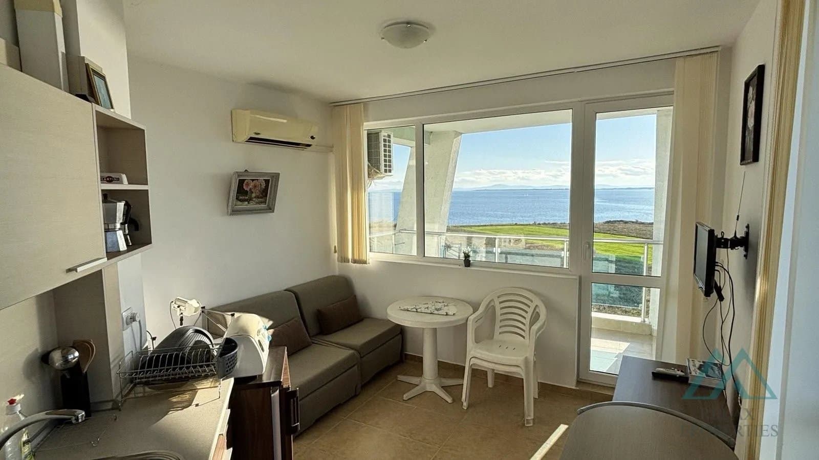 Štúdio v Costa Calma, prvá línia, Ravda 2 balkóny a panoramatický výhľad na more - foto 7