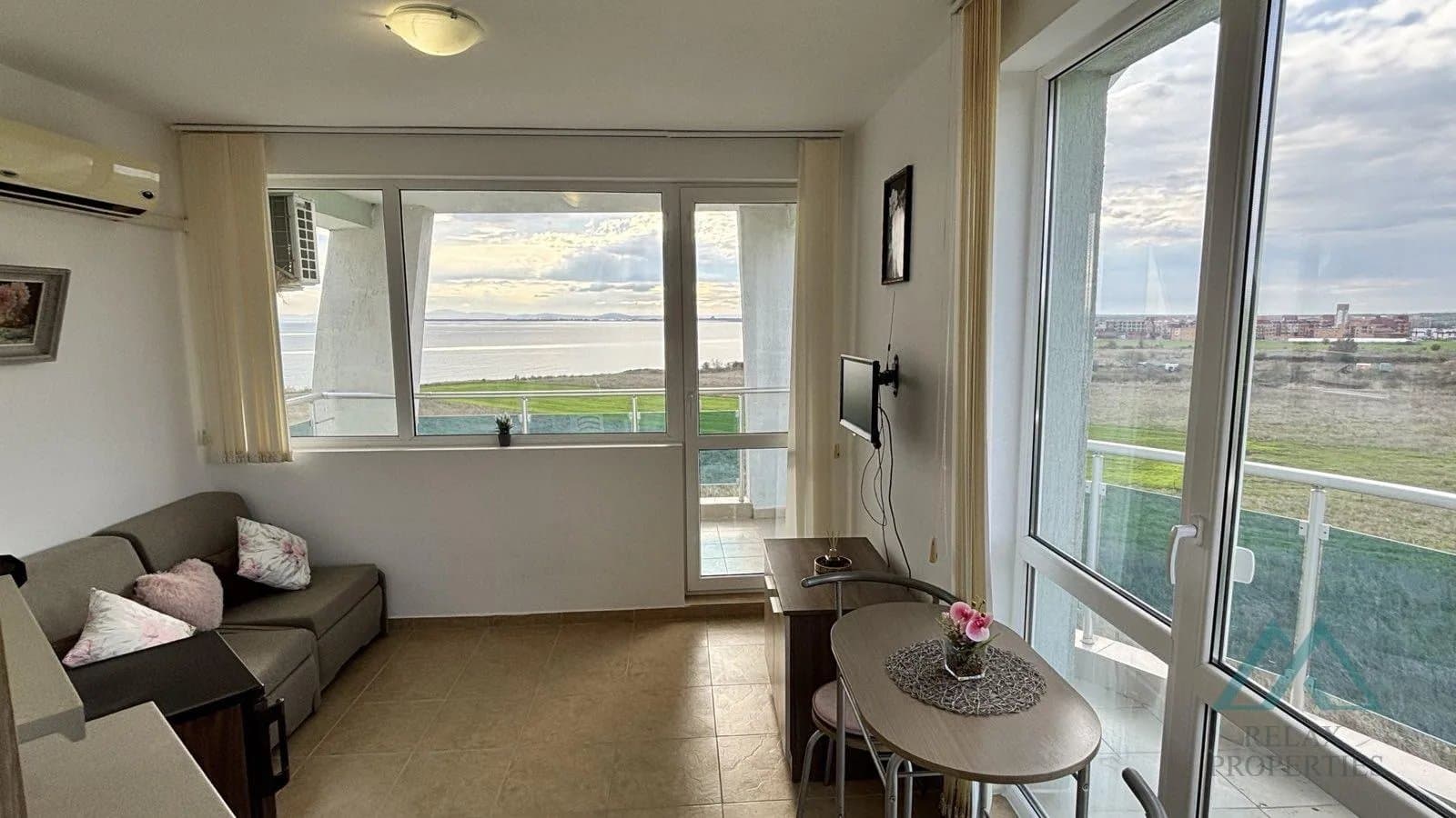 Štúdio v Costa Calma, prvá línia, Ravda 2 balkóny a panoramatický výhľad na more - foto 14