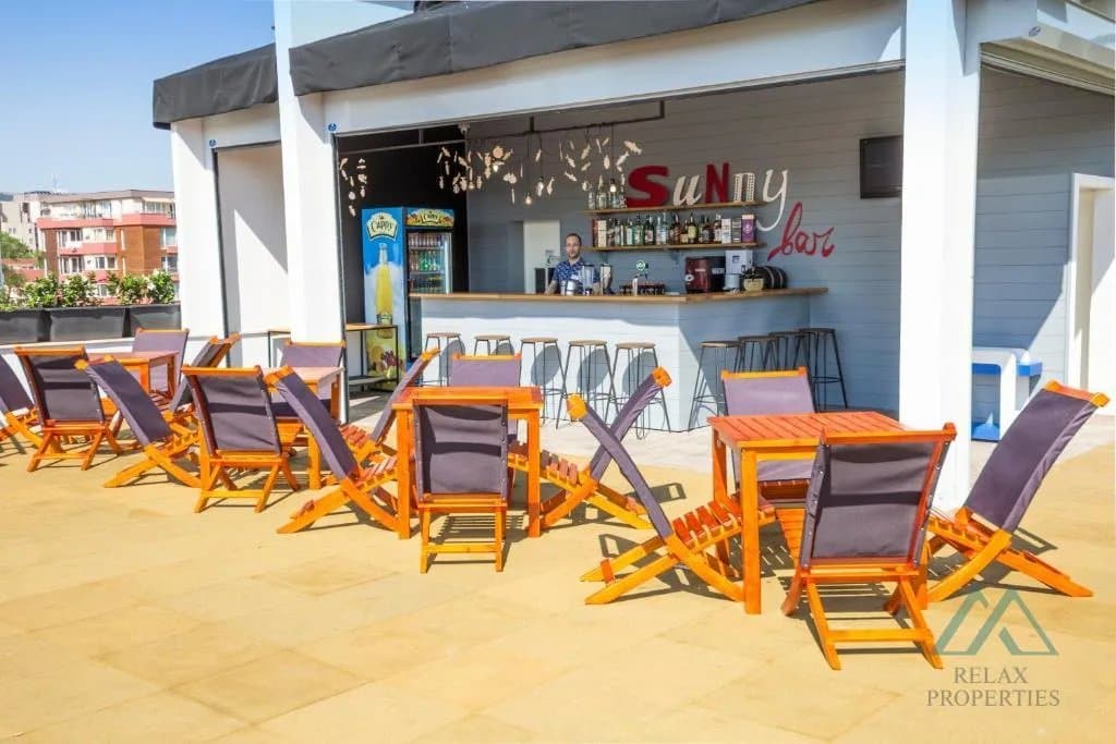 Luxusný iconický hotel Kuban Resort & Aquapark, 2-izbový apartmán v centre Slnečného pobrežia, Bulharsko - foto 29