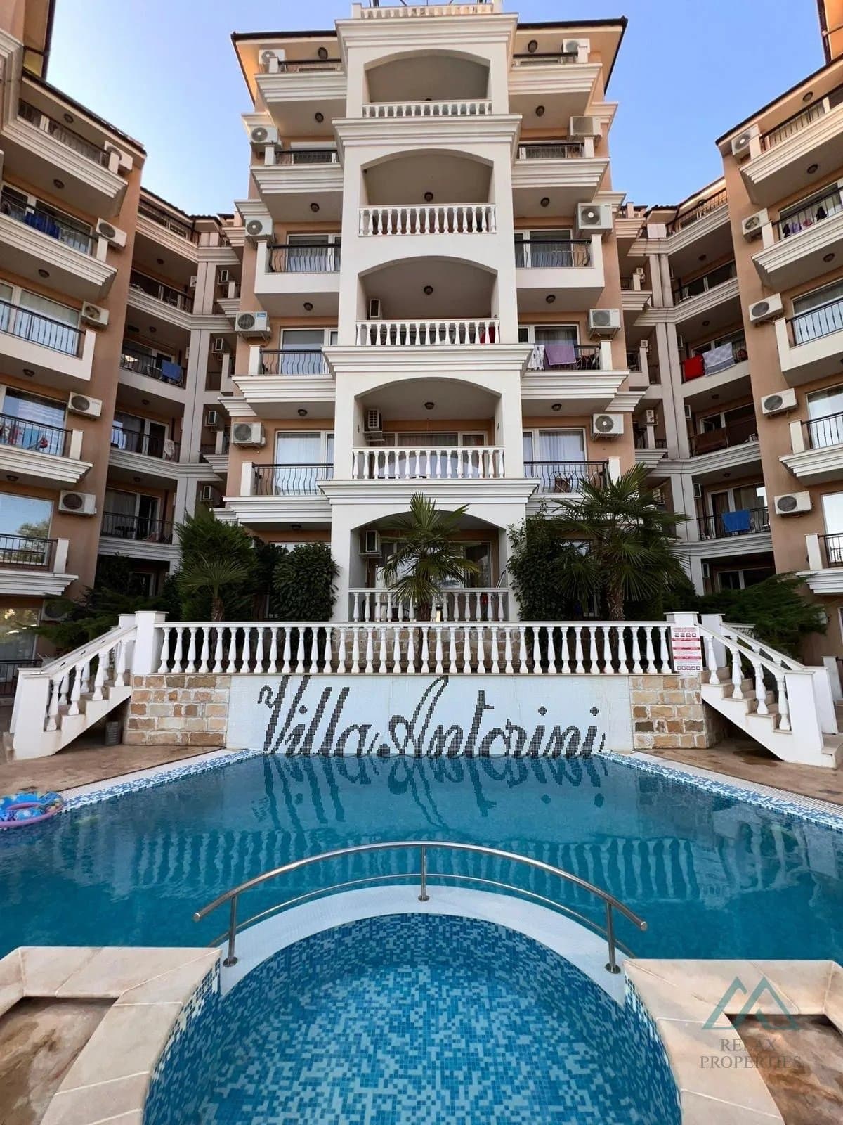2-izbový apartmán s výhľadom na more v luxusnom komplexe Villa Antorini, 100m od mora, Sveti Vlas - foto 13