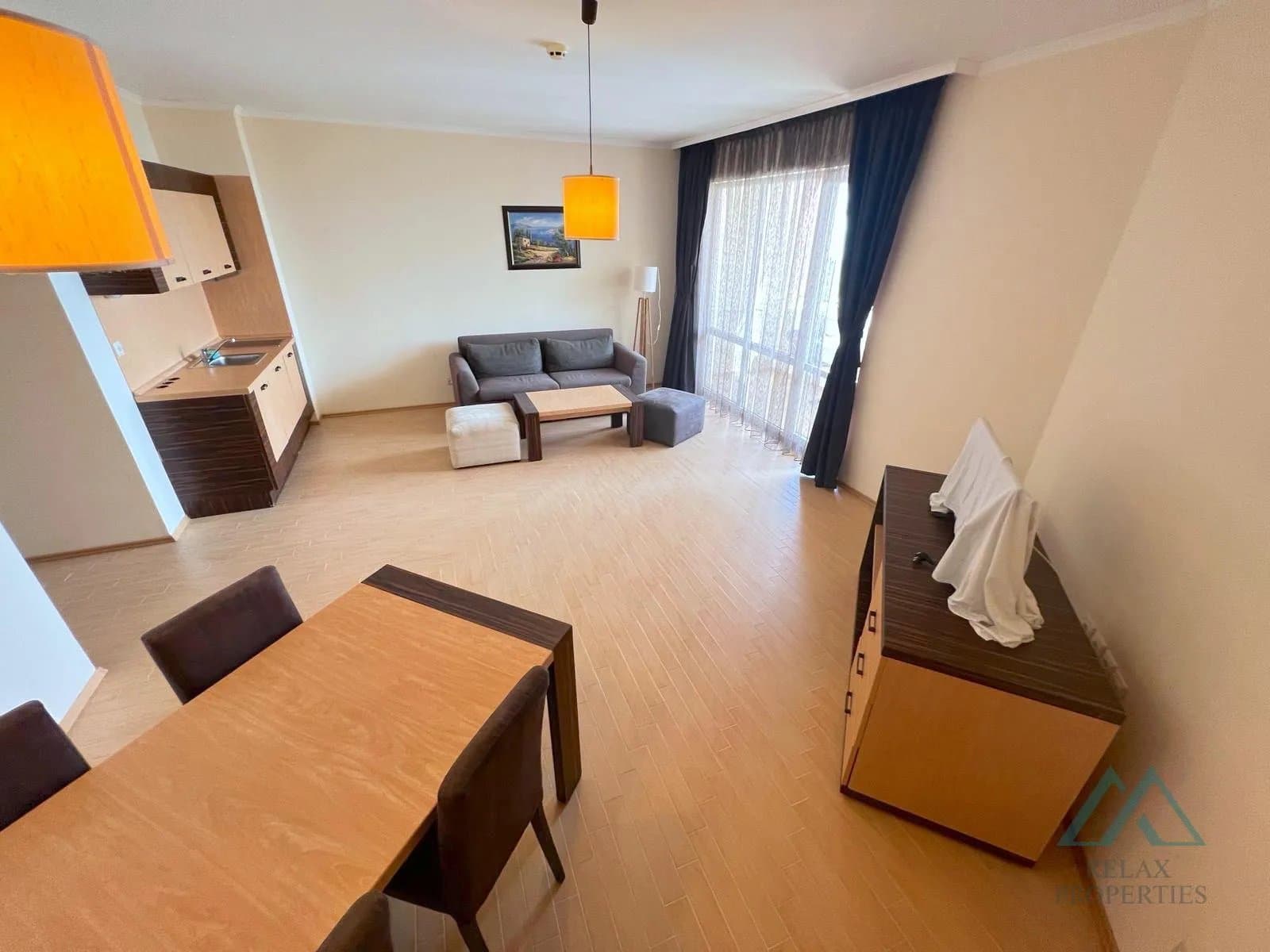 Luxusný 2 izbový apartmán s výhľadom na more, prvá línia, DIT Majestic Beach Resort, Slnečné pobrežie - foto 7