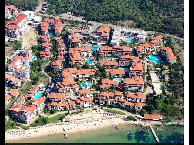Krásny 2-izbový apartmán s výhľadom na more, Garden of Eden, prvá línia pri mori, Sveti Vlas, Bulharsko - foto 6