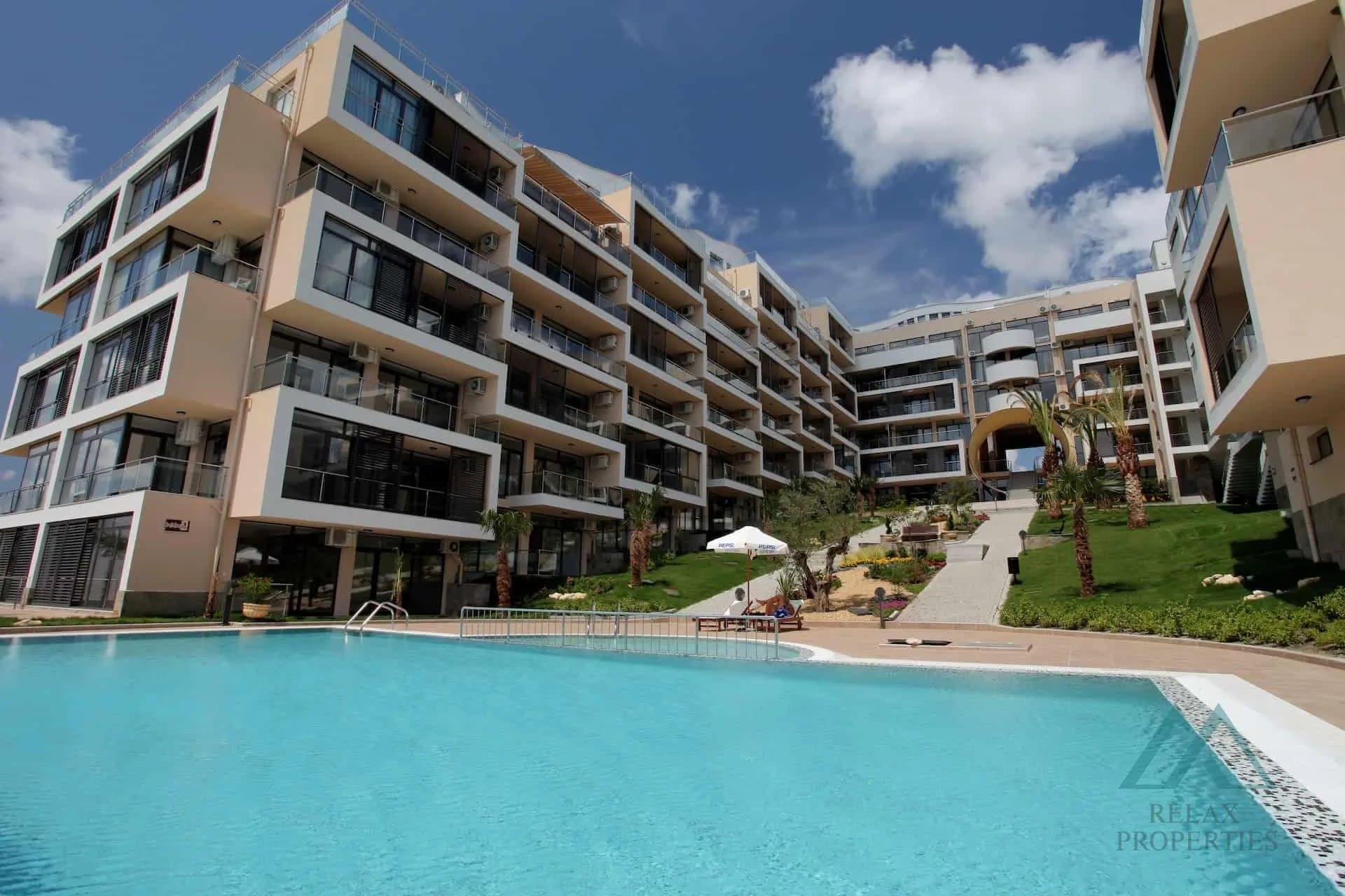 Luxusný apartmán s výhľadom na more, Dolce Vita 2, prvá línia pri mori, Sveti Vlas - foto 24