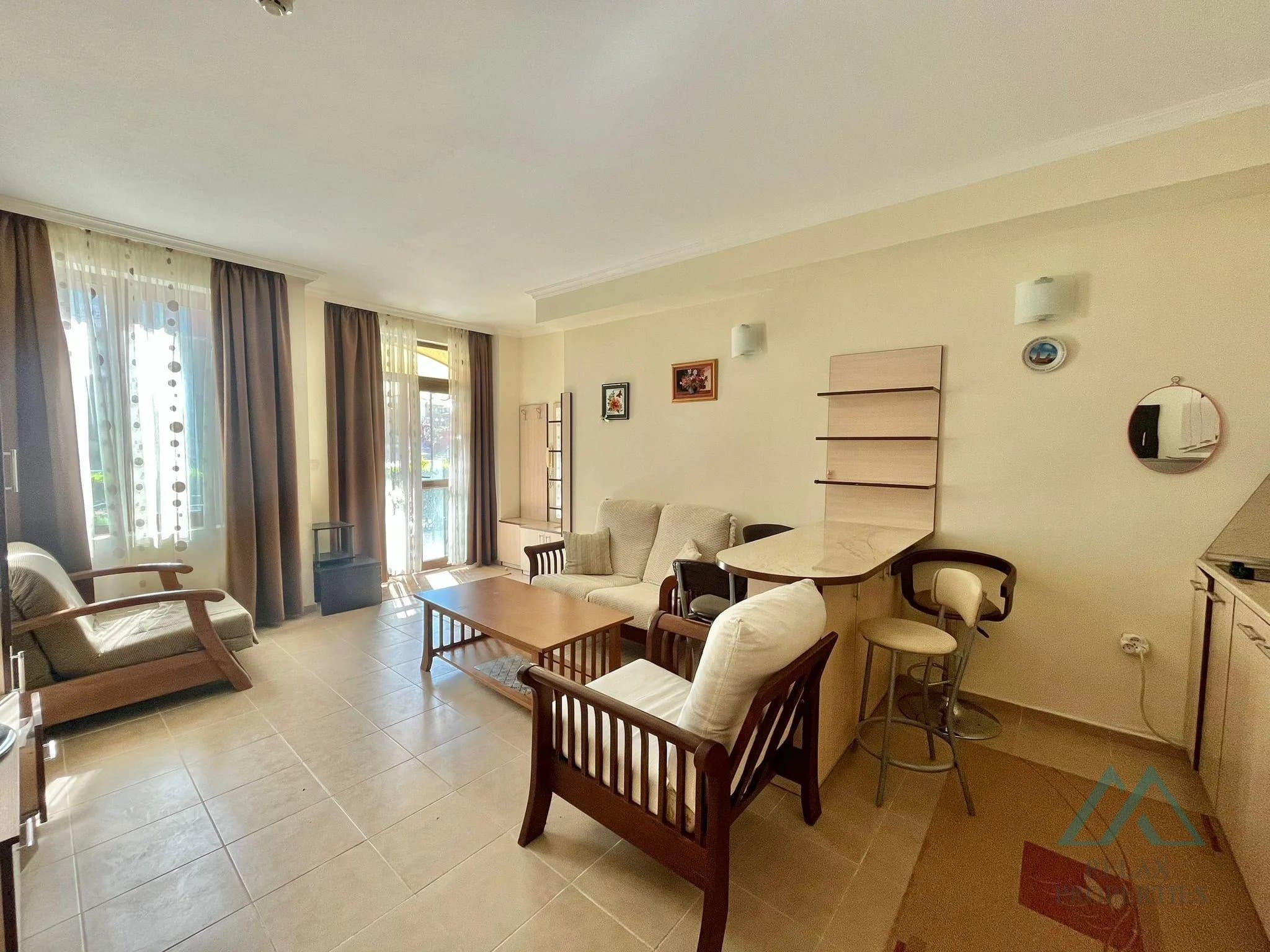 2 izbový apartmán len 300m od pláže, St. George Palace, Sveti Vlas, Bulharsko - foto 9