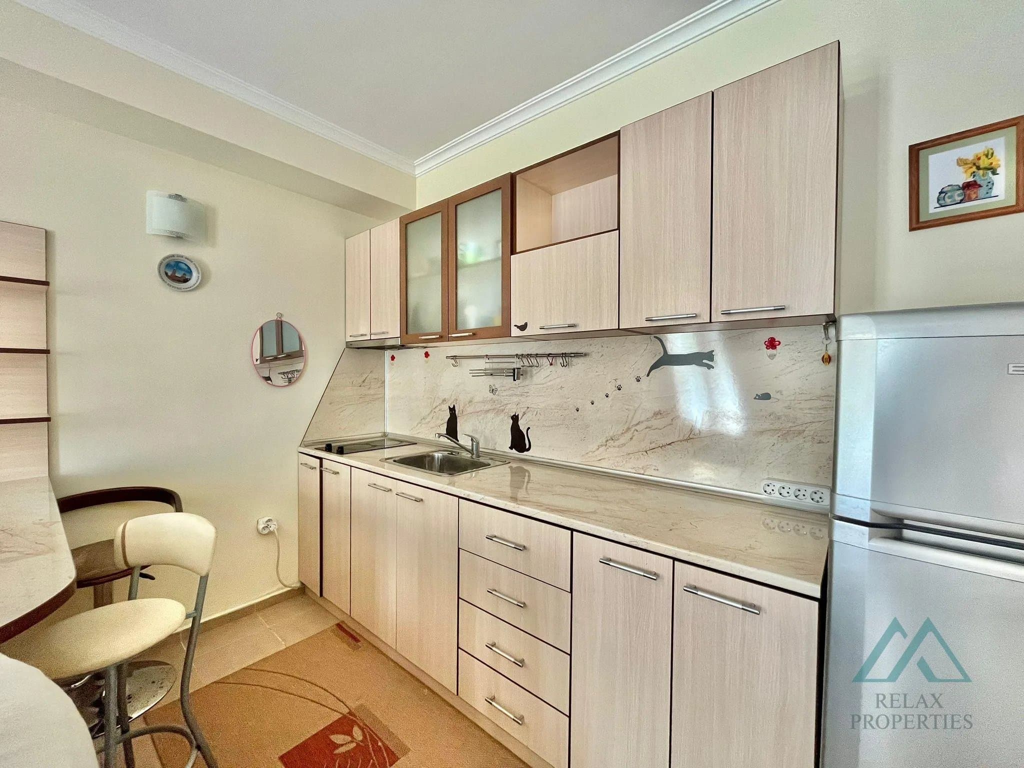 2 izbový apartmán len 300m od pláže, St. George Palace, Sveti Vlas, Bulharsko - foto 10