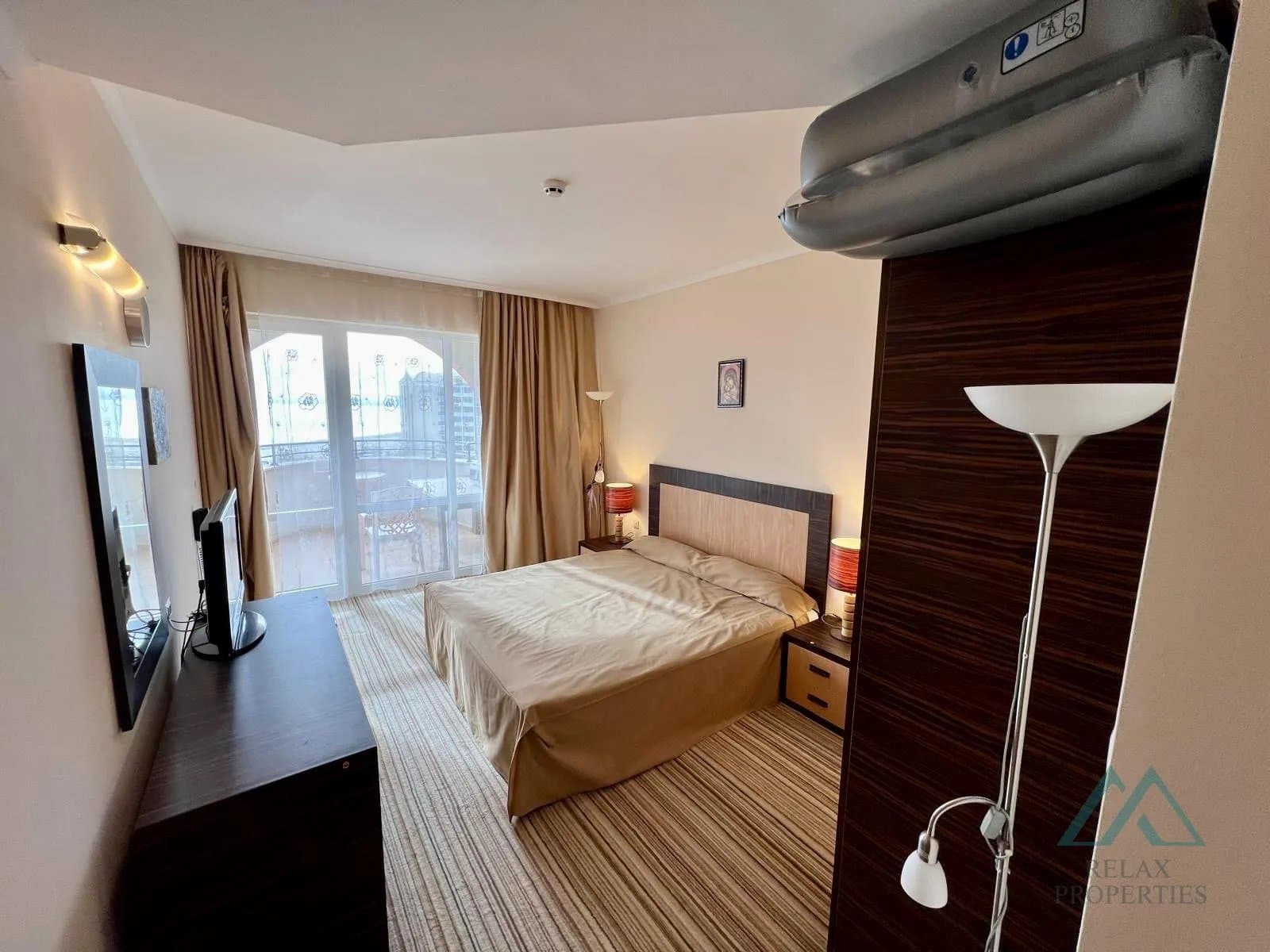 Luxusný 2-izbový apartmán s nádherným výhľadom na more, DIT Majestic Beach Resort, prvá línia, Slnečné pobrežie - foto 10