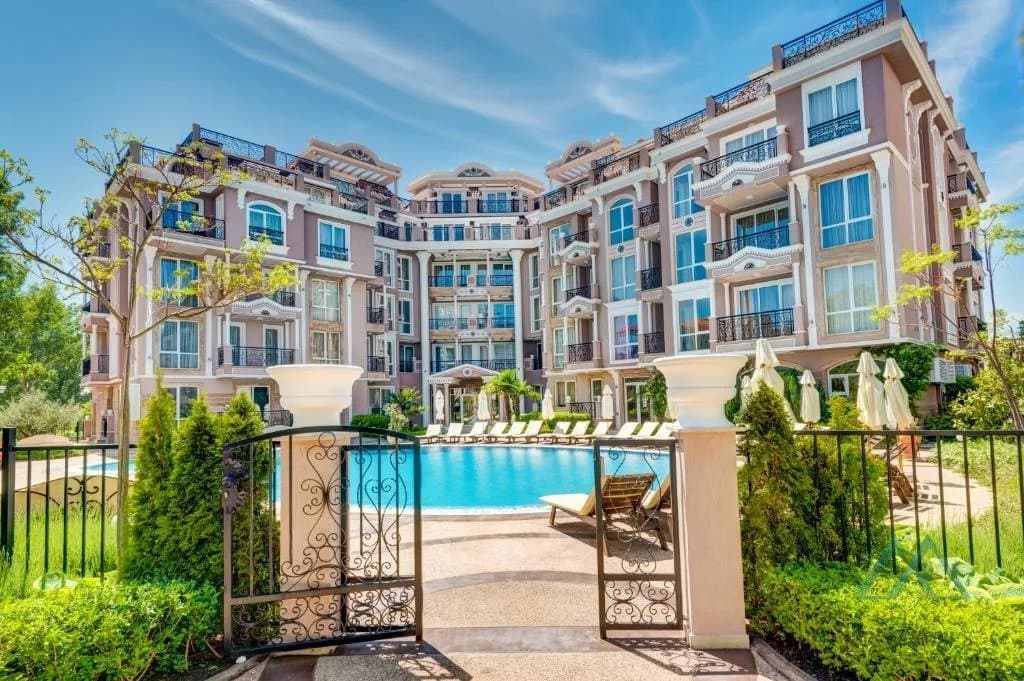 Novostavba - štúdio v luxusnom komplexe Izida Palace 2, 500m od mora, Slnečné pobrežie - foto 7