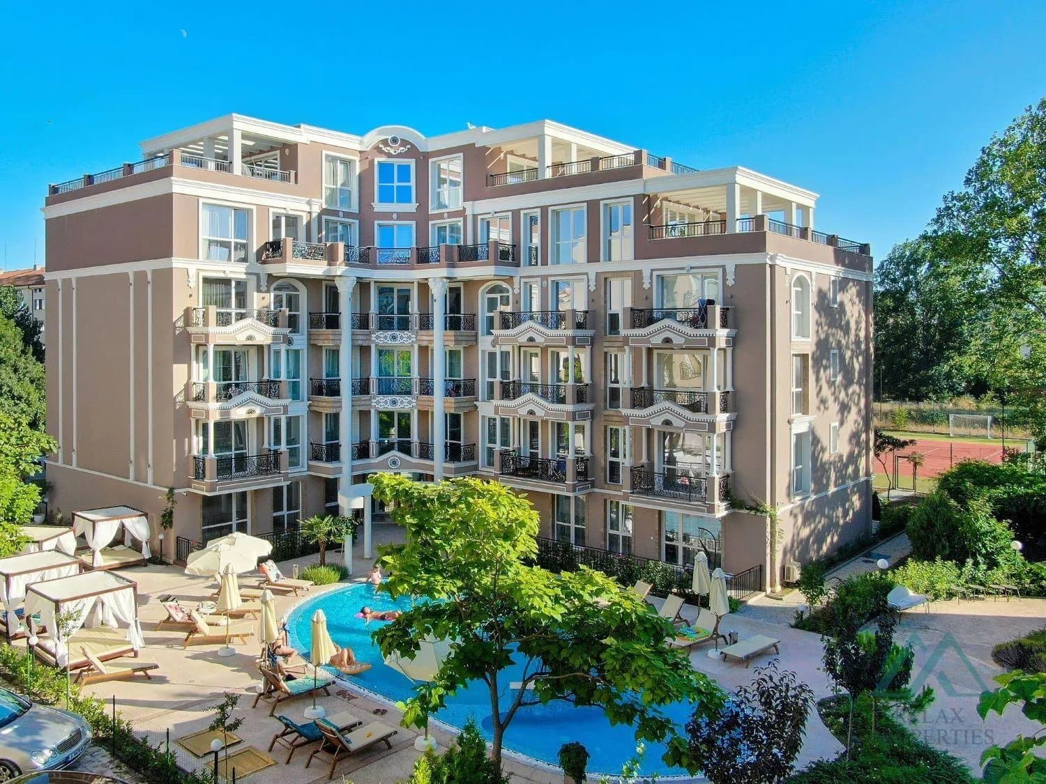 Novostavba - štúdio v luxusnom komplexe Izida Palace 2, 500m od mora, Slnečné pobrežie - foto 18