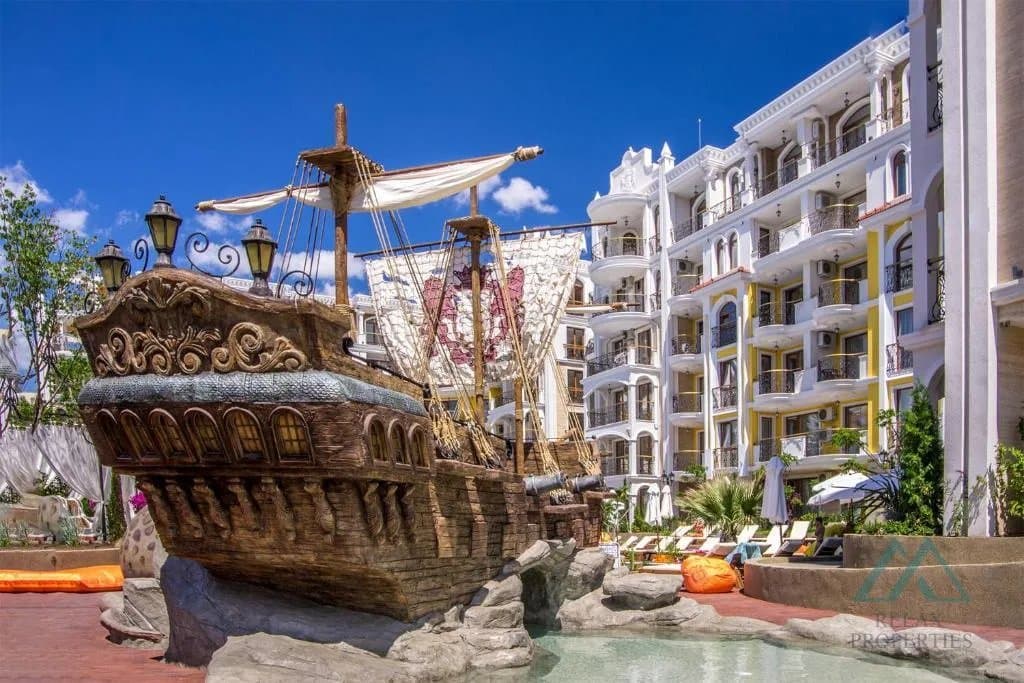 2-izbový apartmán v luxusnom Harmony Suites Monte Carlo, 400m od pláže, Slnečné pobrežie, Bulharsko - 1