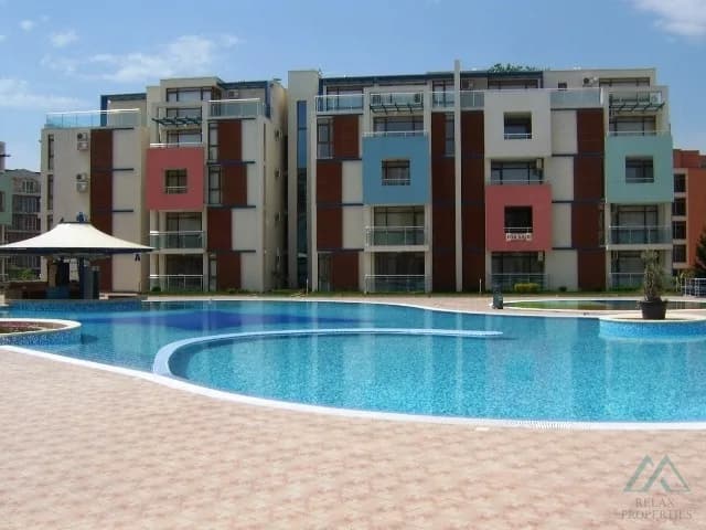 Priestranné štúdio s balkónom len 300 m od pláže – Sun City 1, Slnečné pobrežie - foto 21