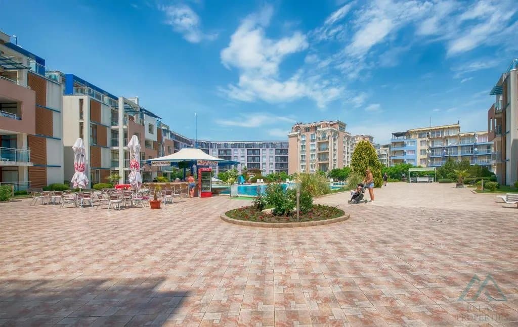 Priestranné štúdio s balkónom len 300 m od pláže – Sun City 1, Slnečné pobrežie - foto 24