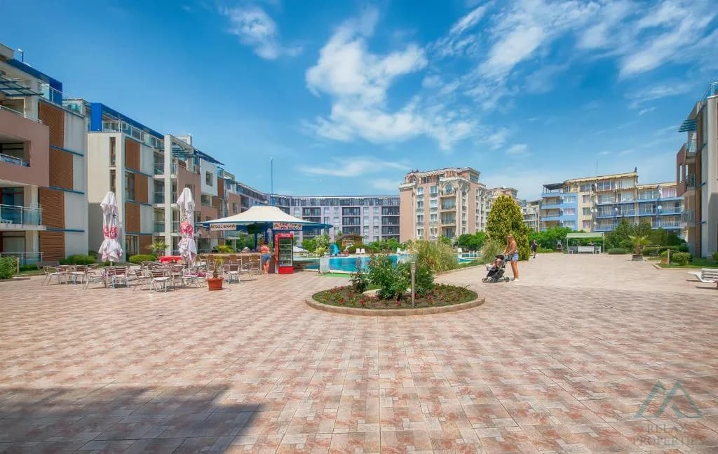 Priestranné štúdio s balkónom len 300 m od pláže – Sun City 1, Slnečné pobrežie - foto 24