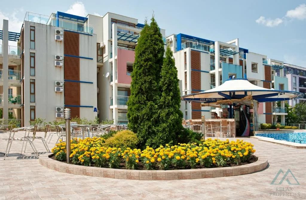 Priestranné štúdio s balkónom len 300 m od pláže – Sun City 1, Slnečné pobrežie - foto 26