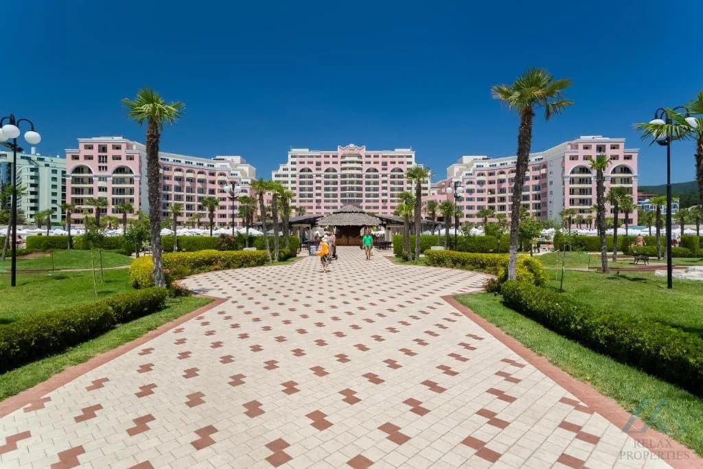 Luxusný 2 izbový apartmán s výhľadom na more, prvá línia, DIT Majestic Beach Resort, Slnečné pobrežie - foto 24