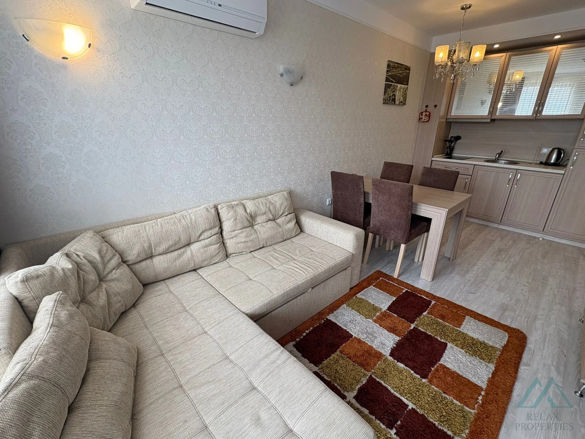 Novostavba! 2-izbový apartmán 48 m² v Harmony Suites 11, Grand Resort, 600m od pláže, Slnečné pobrežie - foto 8