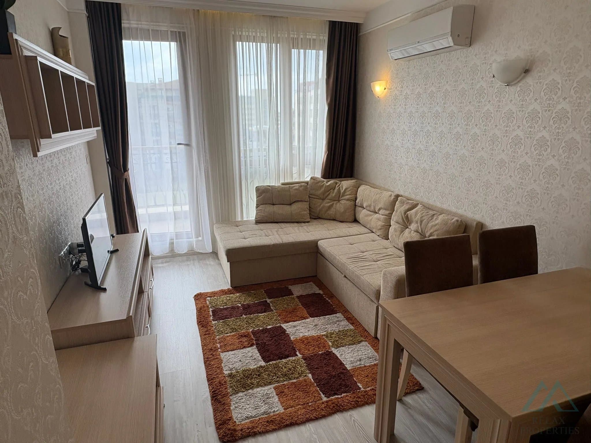Novostavba! 2-izbový apartmán 48 m² v Harmony Suites 11, Grand Resort, 600m od pláže, Slnečné pobrežie - foto 12