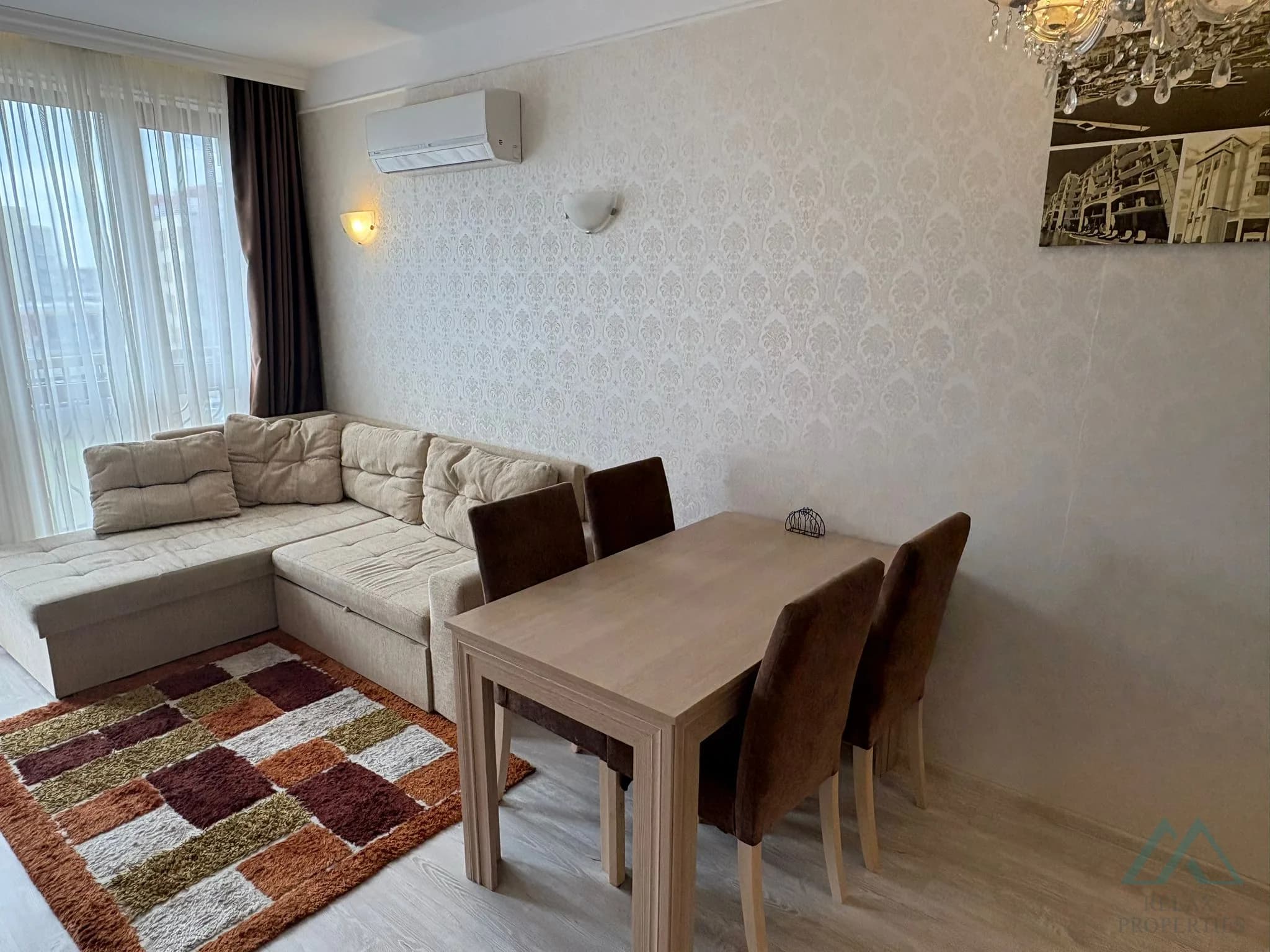 Novostavba! 2-izbový apartmán 48 m² v Harmony Suites 11, Grand Resort, 600m od pláže, Slnečné pobrežie - foto 11