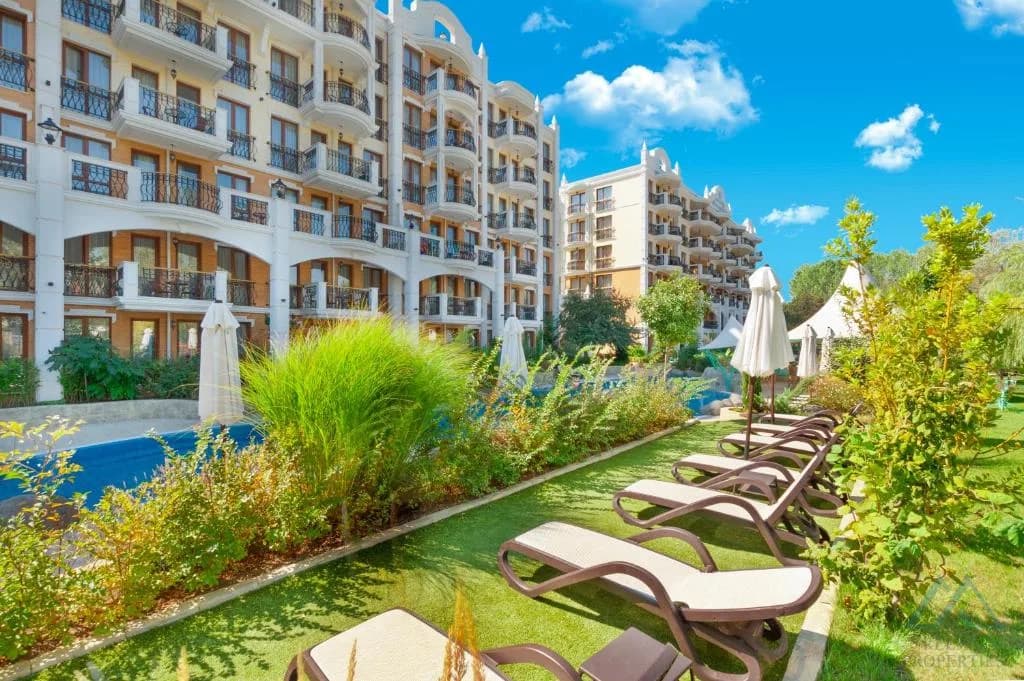 Novostavba! 2-izbový apartmán 48 m² v Harmony Suites 11, Grand Resort, 600m od pláže, Slnečné pobrežie - foto 32