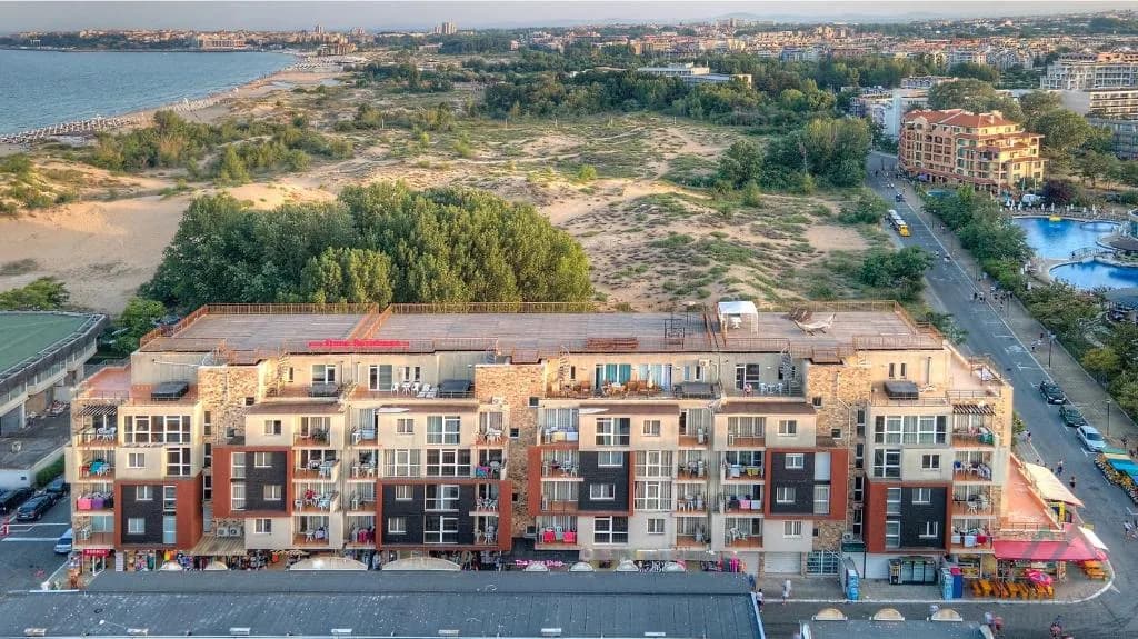 2-izbový apartmán s výhľadom na more v prvej línii – Dune Residence, Slnečné pobrežie - foto 24