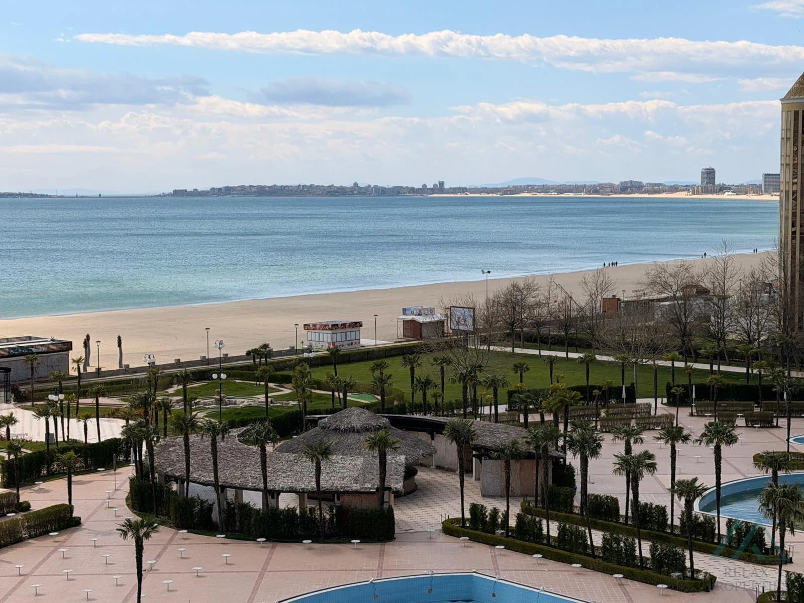 Výhľad na more! 2-izbový luxusný DIT Majestic, prvá línia, Slnečné pobrežie - foto 13