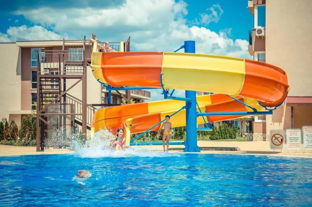 Apartmán v Holiday Fort Club, 700m od mora, Slnečné pobrežie - foto 15